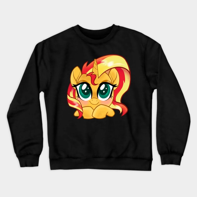 Sunset Shimmer Crewneck Sweatshirt by SophieScruggs